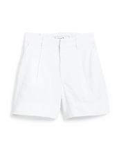 Waterford Walking Short- White Performance Linen