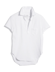 Charlotte Perfect Polo- White