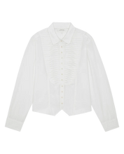 The Waistcoat Button Up- White