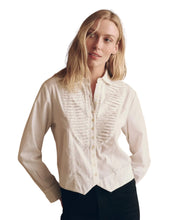 The Waistcoat Button Up- White