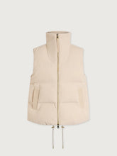 Lilah Cord Puffer Gilet- Whitecap Grey