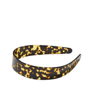 Wide Headband- Dark Tortoise