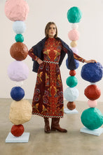 Wimberly Skirt- Birds of a Feather Maroon