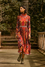 Wimberly Skirt- Birds of a Feather Maroon