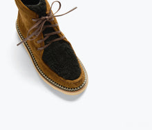 Winnie- Bog Suede W/ Shearling