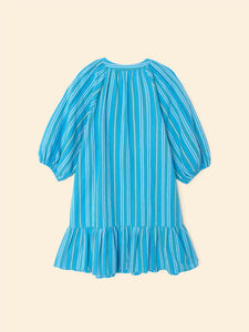 Edie Dress- Castaway Blue