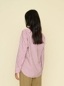 Beau Shirt- Fig Stripe
