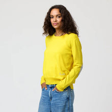 Patchwork Cotton Pullover- Sunshine Yellow