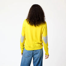 Patchwork Cotton Pullover- Sunshine Yellow