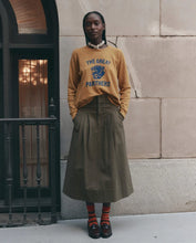 The Fleece Rookie Sweatshirt w/ Growling Panther- Mustard