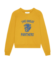 The Fleece Rookie Sweatshirt w/ Growling Panther- Mustard