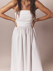 Clea Dress- White