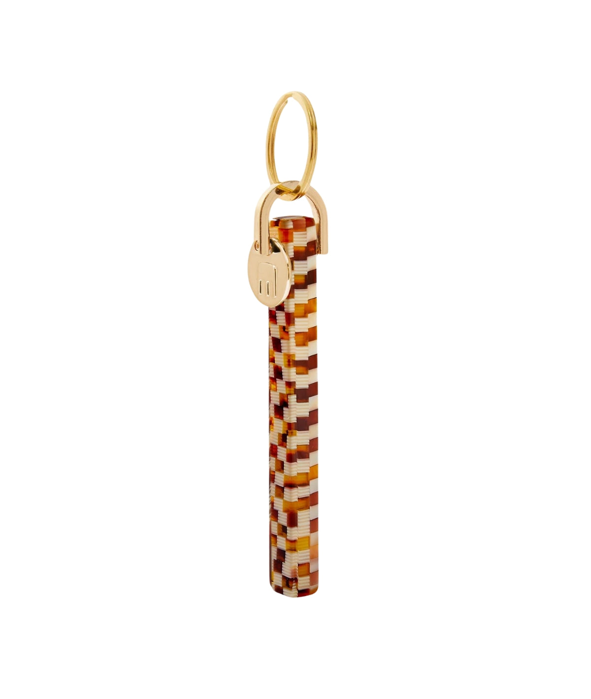 Bar Keychain- Tortoise Checker