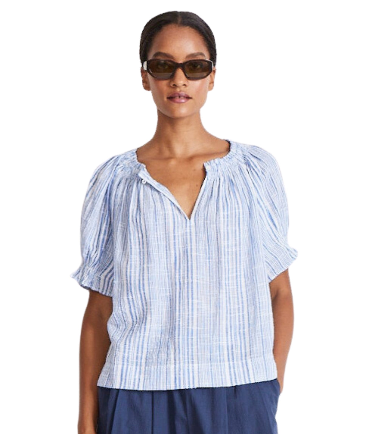 Kasin Top- Seaside Stripe