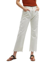 MV Aurora Wide Straight Crop- White