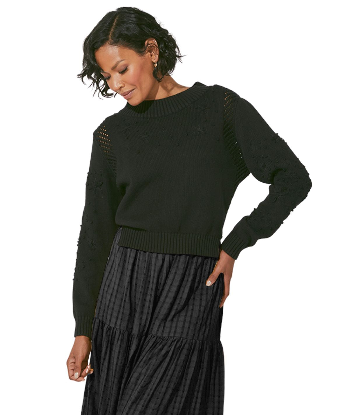 Cressida Sweater- Black