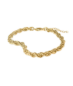 Bowie Rope Bracelet / Anklet- 14K Gold Plated