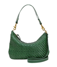Moyen Messenger- Evergreen Woven Zig-Zag