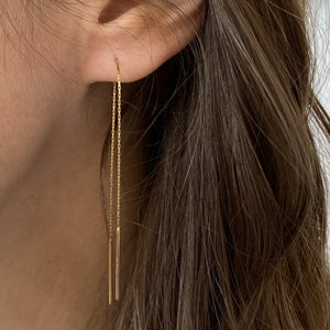 Nena Threader Earrings- 14K Gold Filled