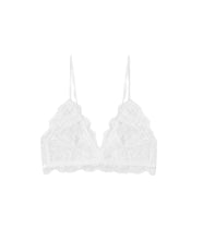 Lace Bra With Trim- Ivory