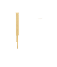Martina Herringbone Drop Earring